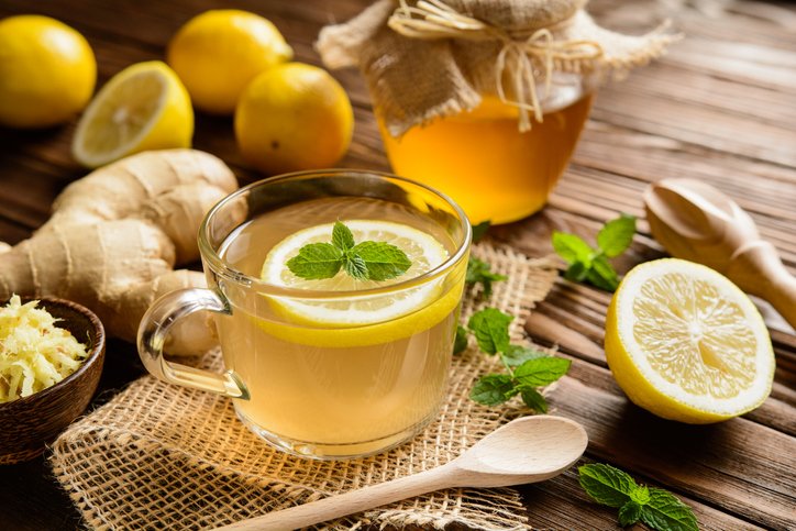 Ginger Lemon Tea (single/double)