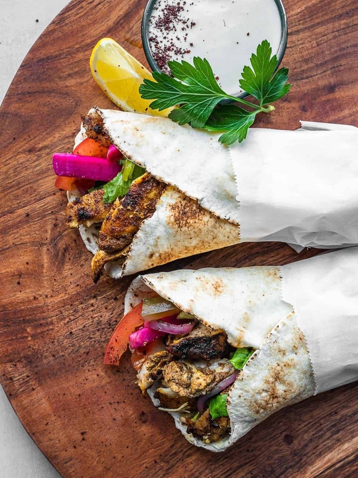 Lebanese shawarma