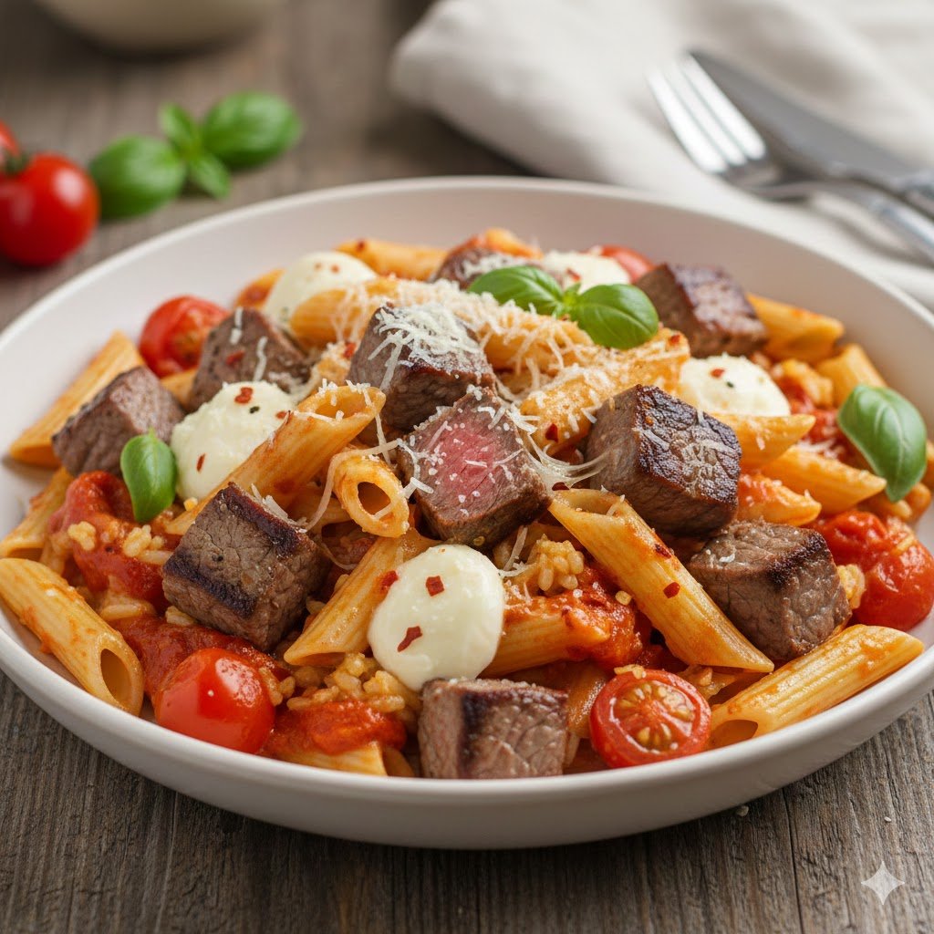 STEAK PASTA